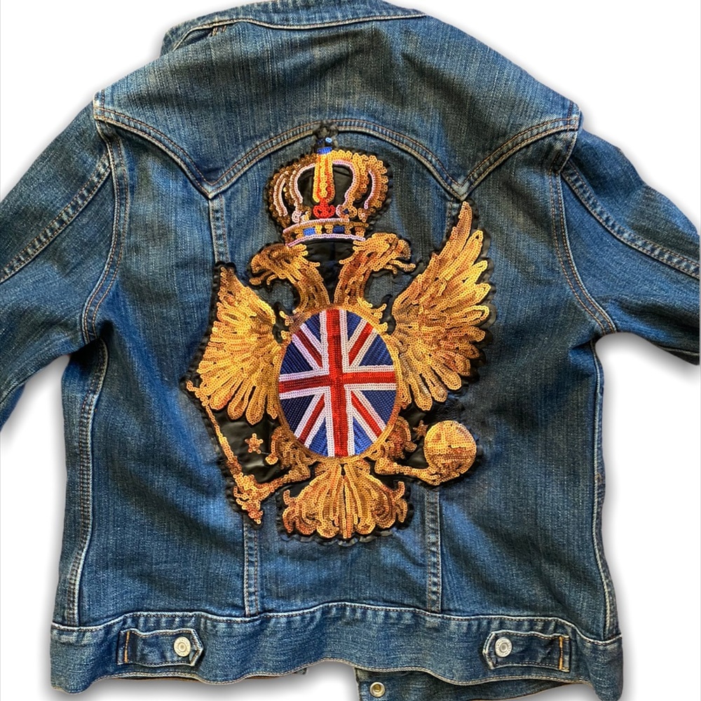 Custom Gap denim jacket